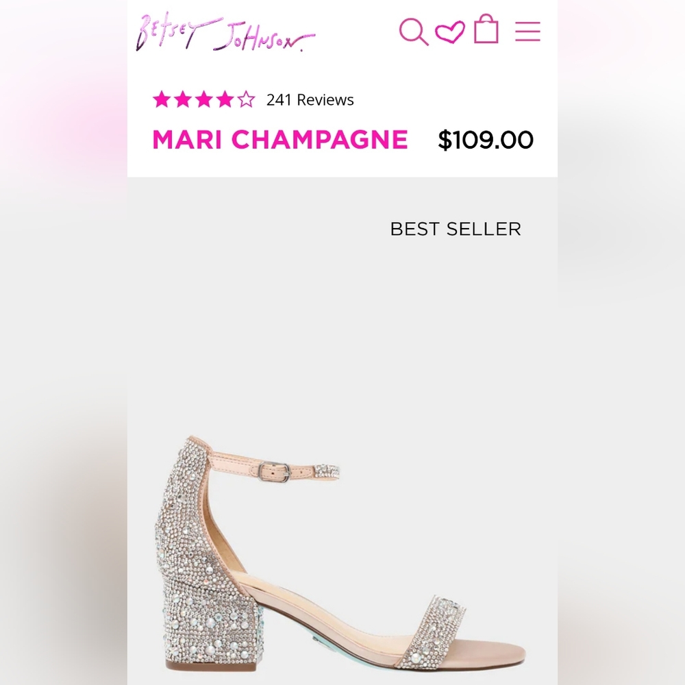 Betsy Johnson - Mari Champagne